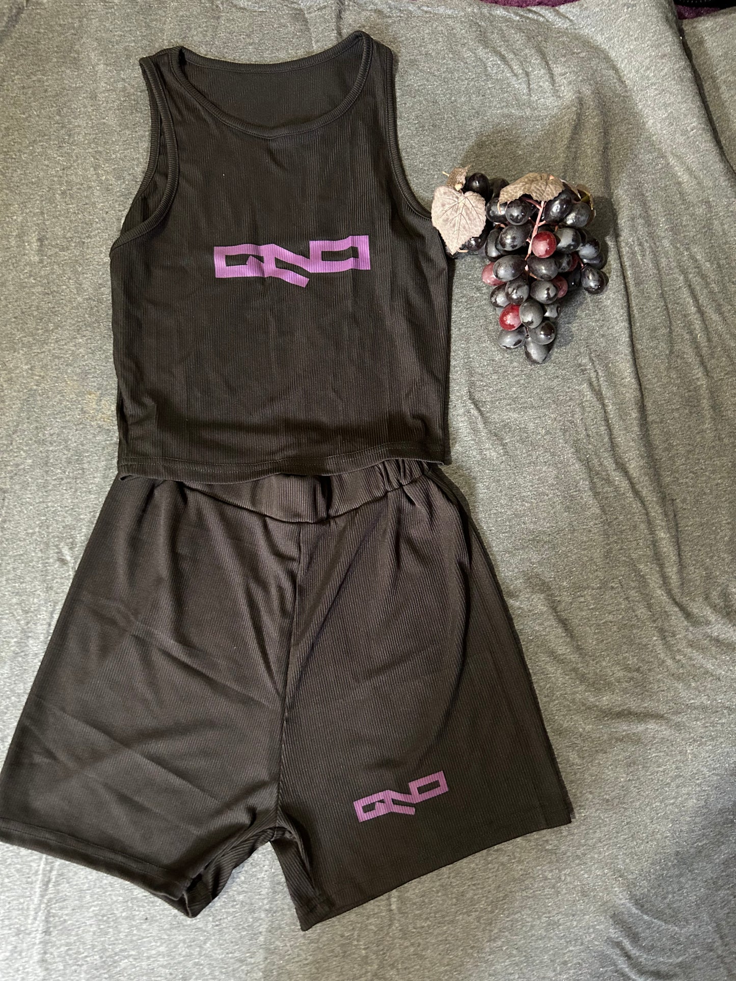 QND FITTED SHORT SET