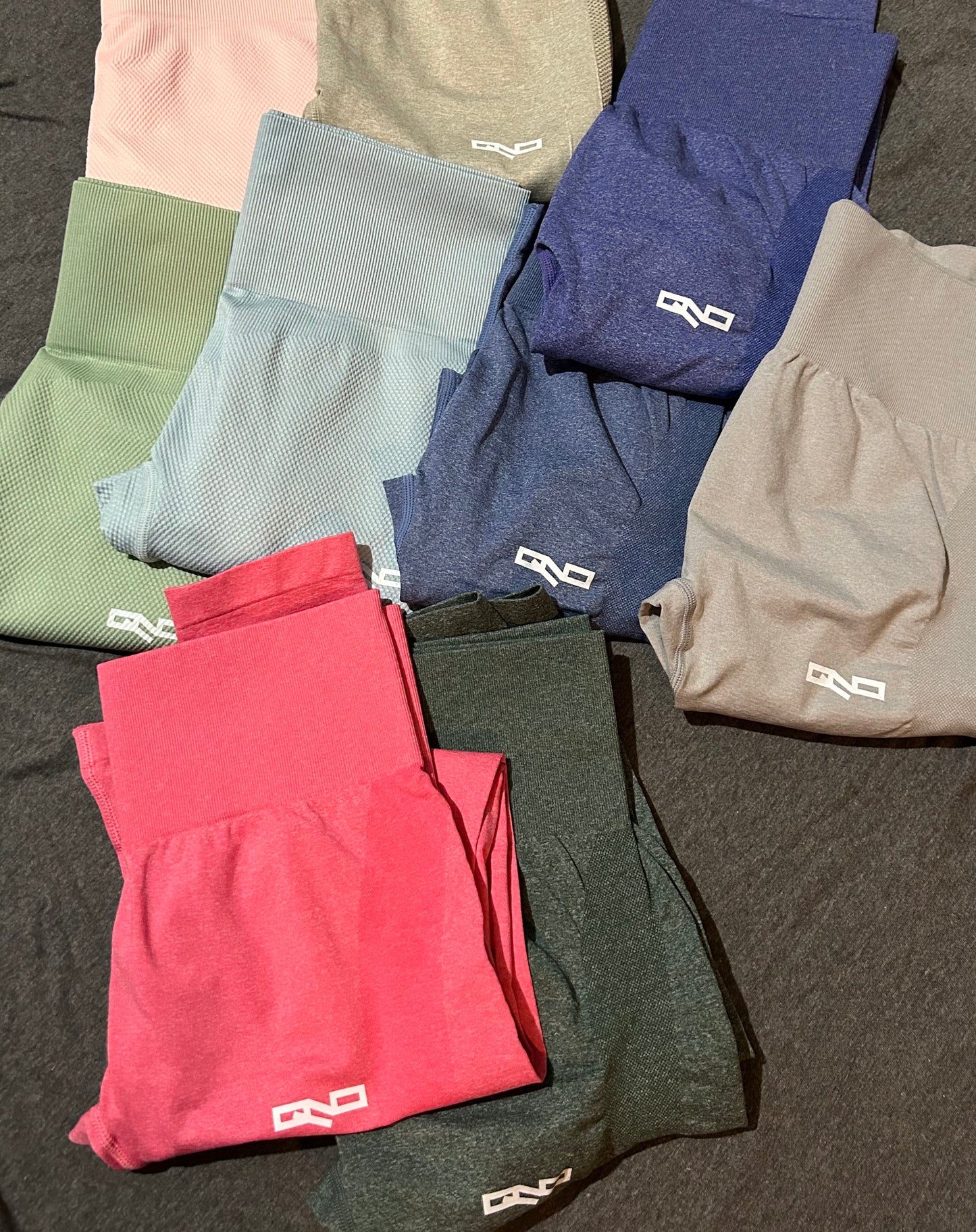 A VARIETY OF COLORS WORKOUT PANTS